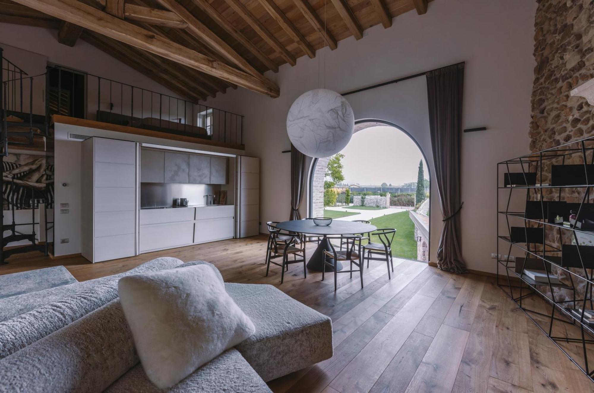 Corte Lanfranconi Relais Pescantina Buitenkant foto